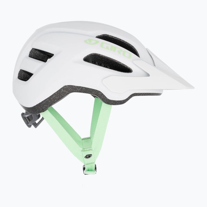 Dámská cyklistická helma Giro Fixture II W matte white green pearl 4