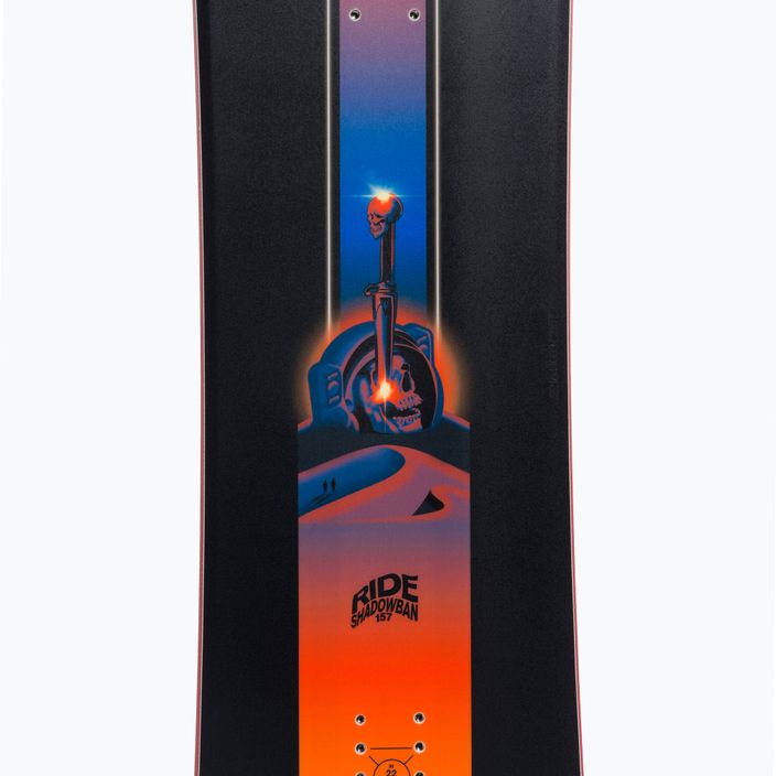 RIDE Shadowban snowboard černo-červený 12G0030 5
