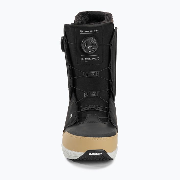 Pánské snowboardové boty RIDE Lasso Pro Wide black 3
