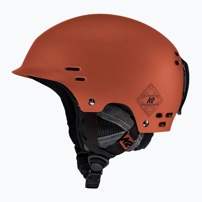 Lyžařská helma K2 Thrive rust 6
