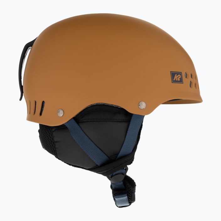 Lyžařská helma K2 Phase Pro hnědá 4