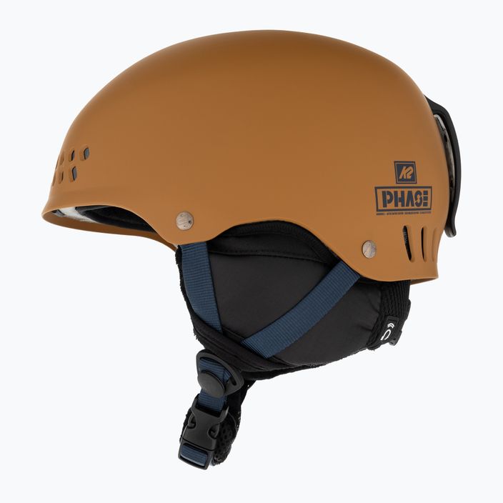 Lyžařská helma K2 Phase Pro hnědá 5