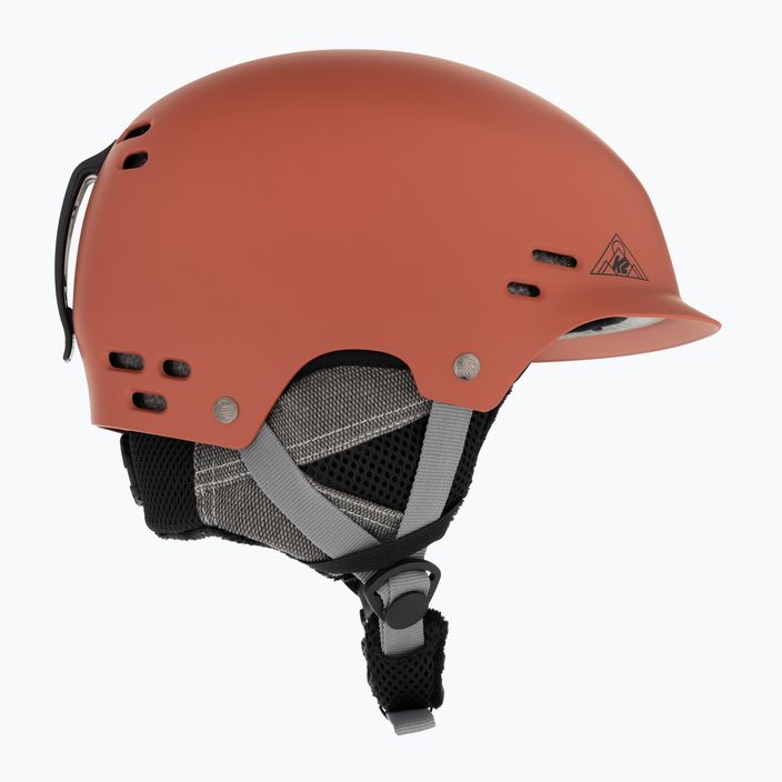 Lyžařská helma K2 Thrive rust 4