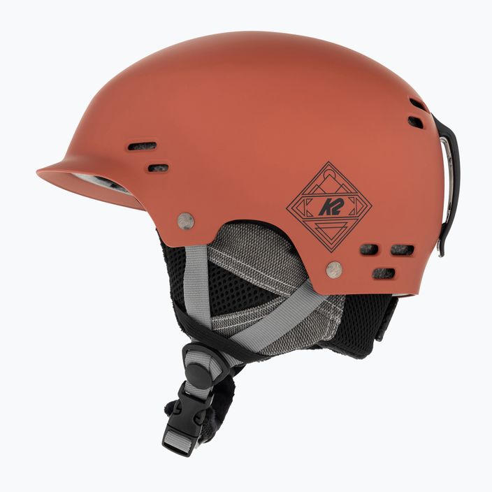 Lyžařská helma K2 Thrive rust 5