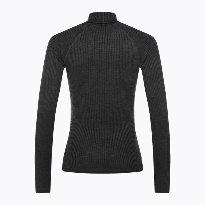 Dámské tričko Smartwool Thermal Merino Rib Turtleneck T-shirt black 16690 2