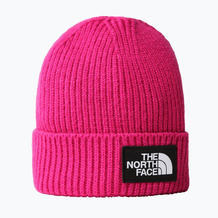 Čepice The North Face TNF Box Logo Cuffed růžová NF0A7WGC1461 4