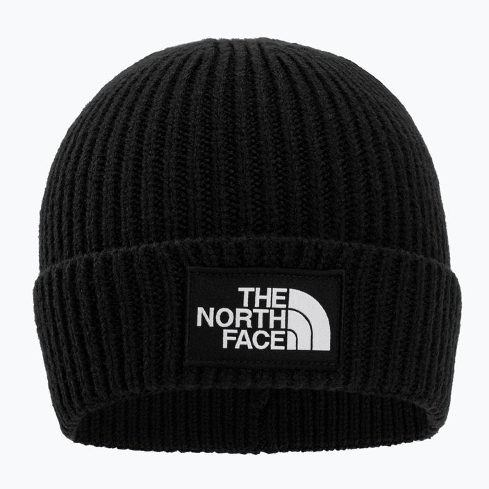 Čepice The North Face TNF Box Logo Cuffed černá NF0A7WGCJK31 2