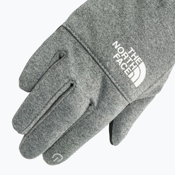 Dětské trekingové rukavice The North Face Recycled Etip medium grey heather 4