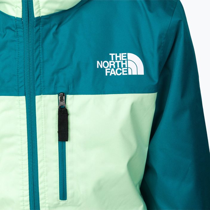 Dětská lyžařská bunda The North Face Teen Snowquest Plus Insulated tyrkysová NF0A7X3O 3