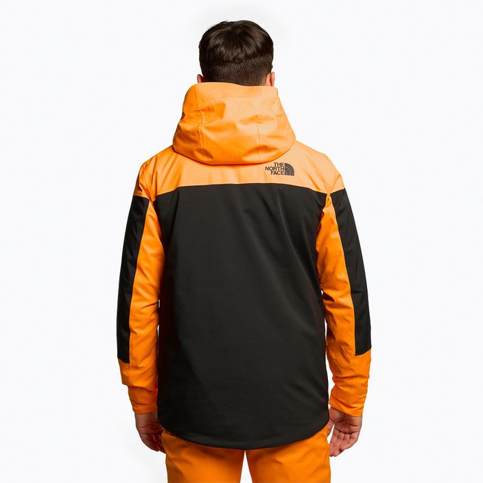 Pánská lyžařská bunda The North Face Chakal orange and black NF0A5GM37Q61 3