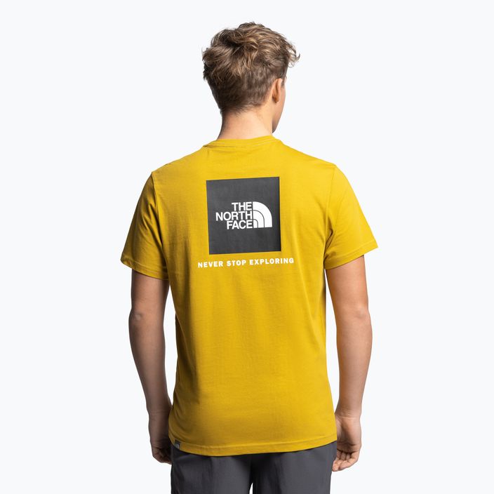 Pánské trekingové tričko The North Face Redbox žlutá NF0A2TX276S1 4