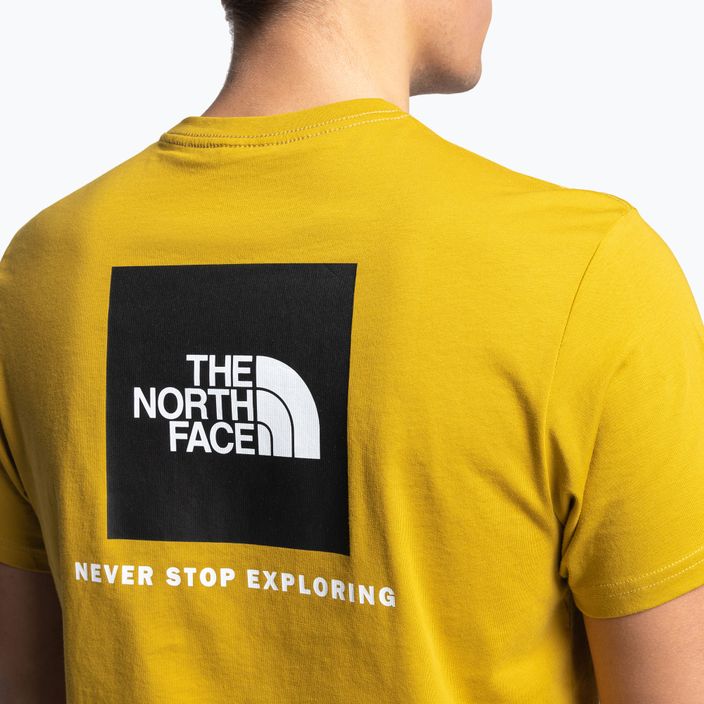 Pánské trekingové tričko The North Face Redbox žlutá NF0A2TX276S1 6