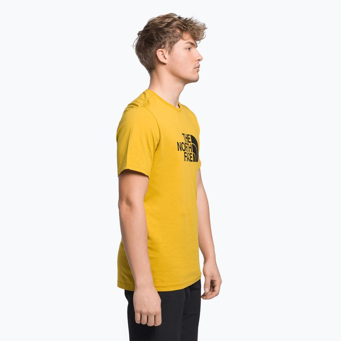 Pánské trekingové tričko The North Face Easy žluté NF0A2TX376S1 3