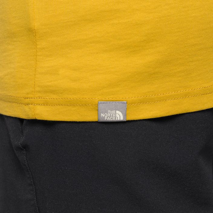 Pánské trekingové tričko The North Face Easy žluté NF0A2TX376S1 7