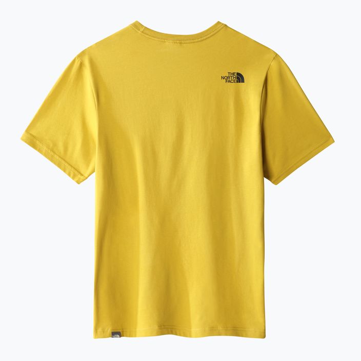Pánské trekingové tričko The North Face Easy žluté NF0A2TX376S1 9