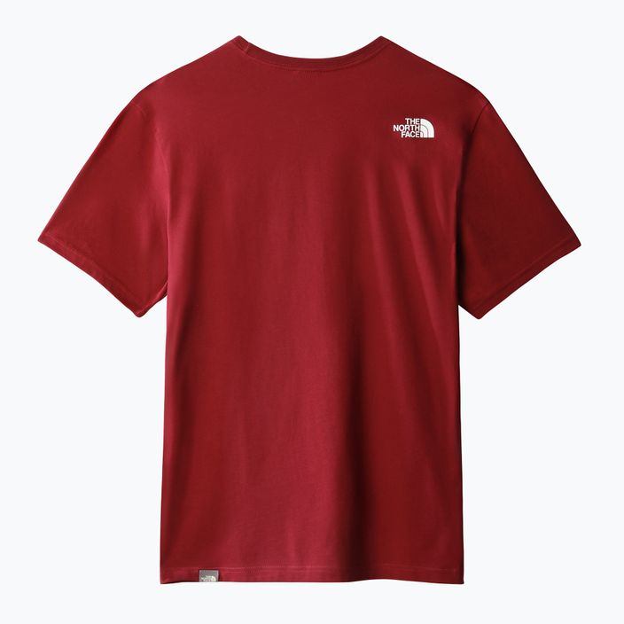 Pánské trekingové tričko The North Face Easy červené NF0A2TX36R31 9