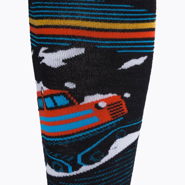 Pánské snowboardové ponožky Smartwool Targeted Cushion Piste Machine OTC black SW001922 snowboardové ponožky 3