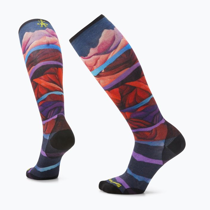 Dámské lyžařské ponožky Smartwool Ski Zero Cushion Print OTC color SW001866150 4