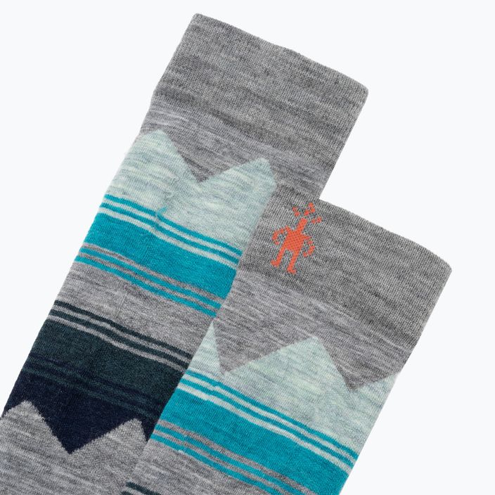 Smartwool dámské lyžařské ponožky Ski Targeted Cushion Pattern OTC šedé SW001863 4