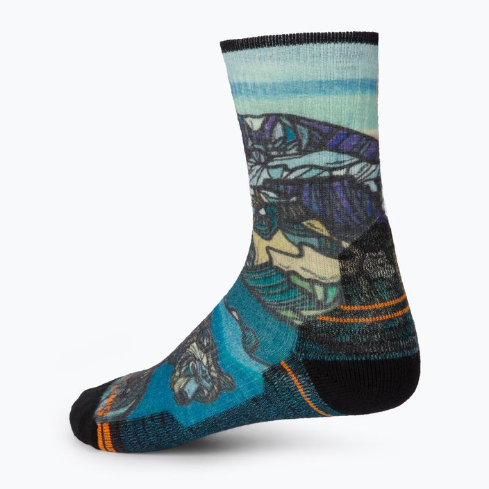 Dámské trekové ponožky Smartwool Hike Light Cushion Icy Range Print Crew barevné 01988 2