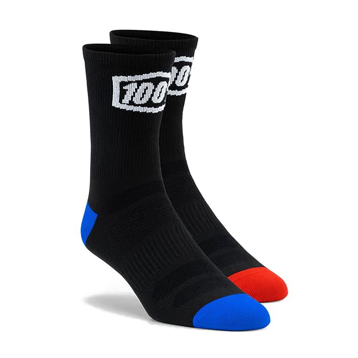Cyklistické ponožky 100% Terrain Performance black 2