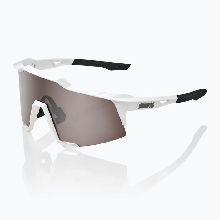 100% Cyklistické brýle Speedcraft matně bílé/hyper silver mirror 60007-00006 7
