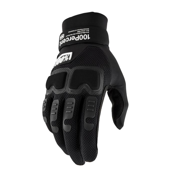 Cyklistické rukavice 100% Langdale Gloves black 2