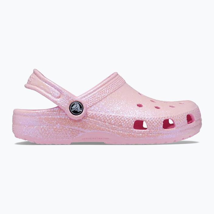 Dětské nazouváky   Crocs Classic Glitter Clog flamingo 10