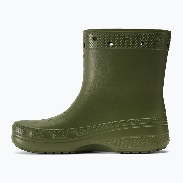 Crocs Classic Rain Boot army green pánské nazouváky 10
