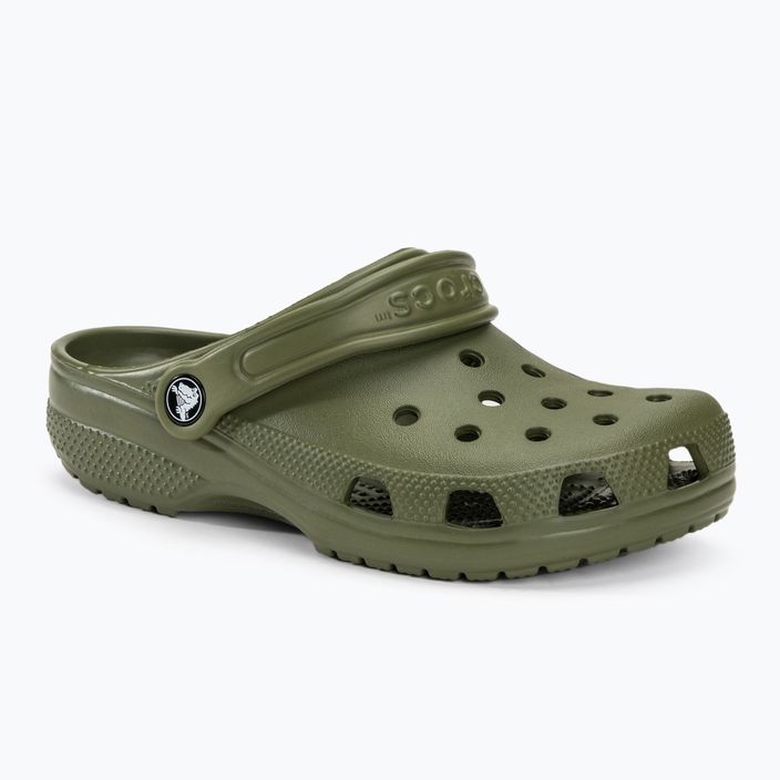 Dětské žabky Crocs Classic Clog army green