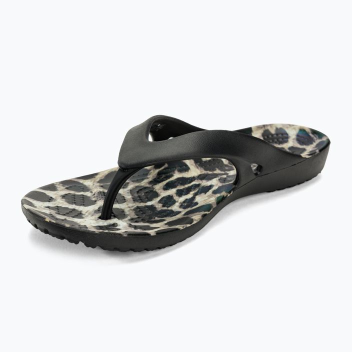 Dámské žabky Crocs Kadee II Graphic black/multi animal 7