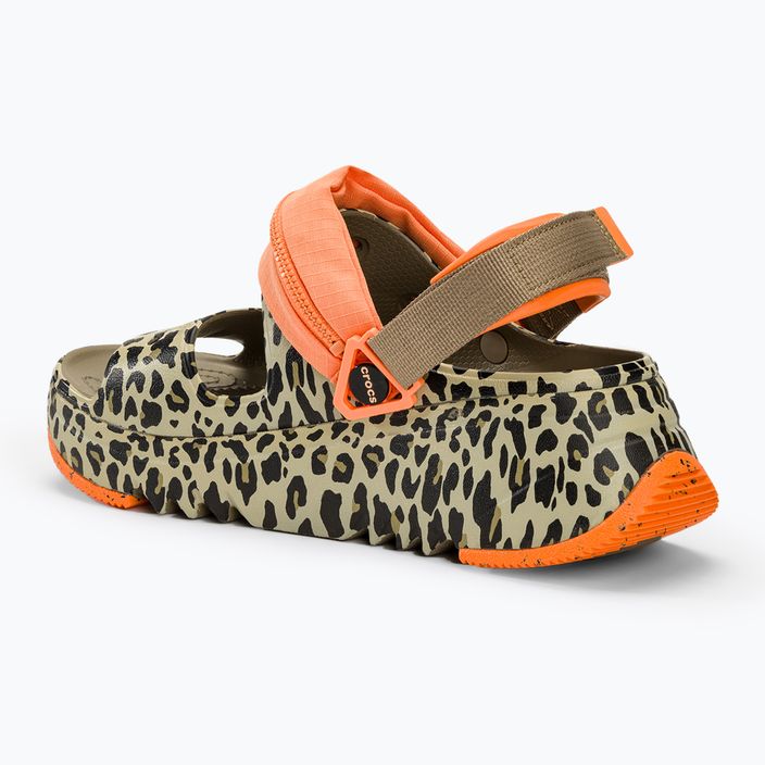 Sandály Crocs Hiker Xscape Animal khaki/leopard 3