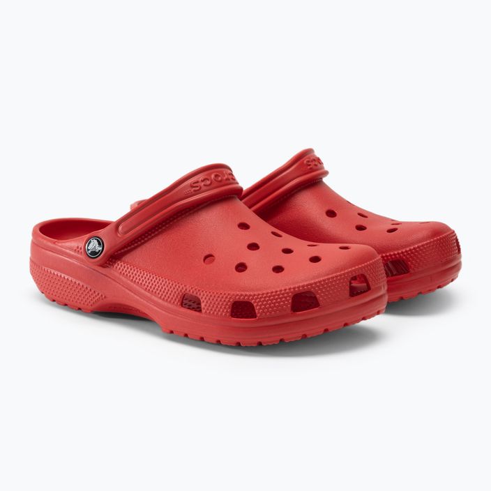 Nazouváky  Crocs Classic varsity red 5