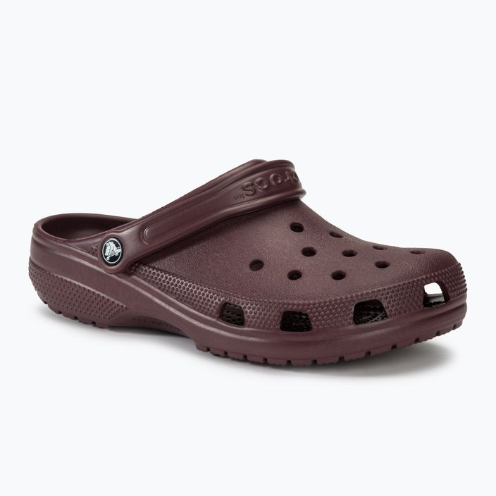 Nazouváky  Crocs Classic dark cherry 2