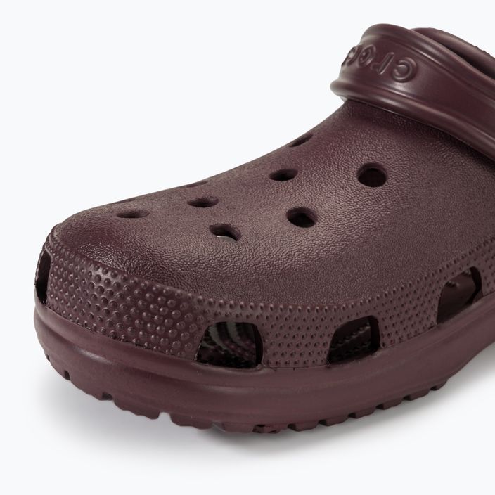 Nazouváky  Crocs Classic dark cherry 8