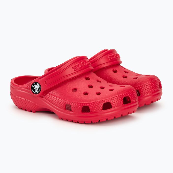 Dětské nazouváky Crocs Classic Clog T varsity red 5