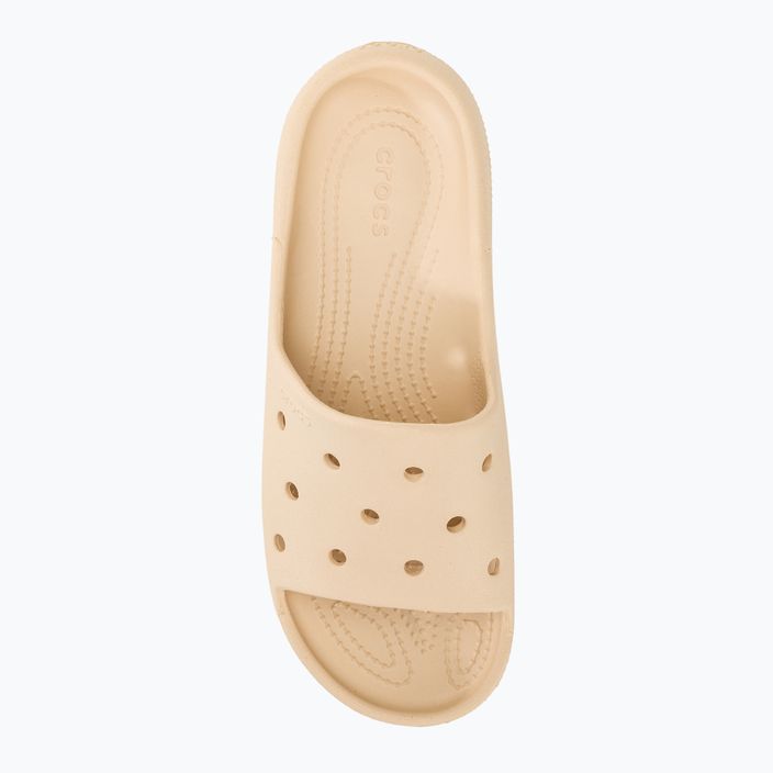 Nazouváky Crocs Classic Slide V2 shitake 5