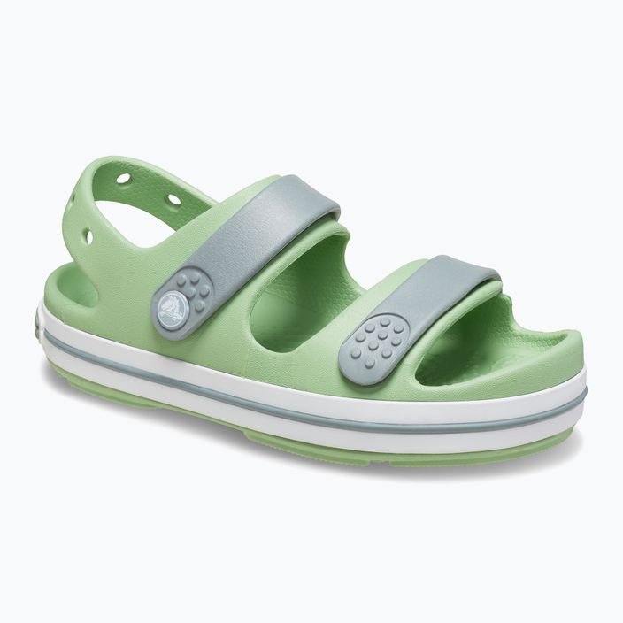 Dětské sandály Crocs Crocband Cruiser Toddler fair green/dusty green 8