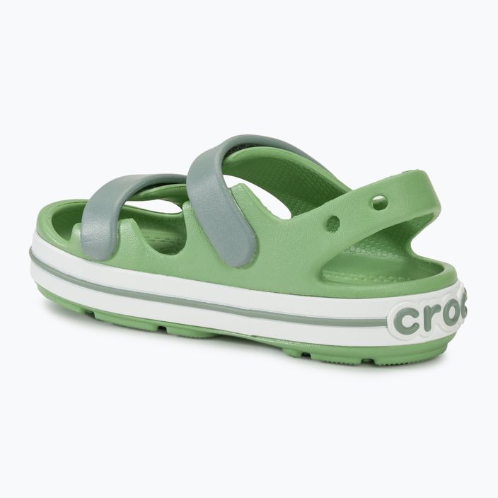 Dětské sandály Crocs Crocband Cruiser Toddler fair green/dusty green 3