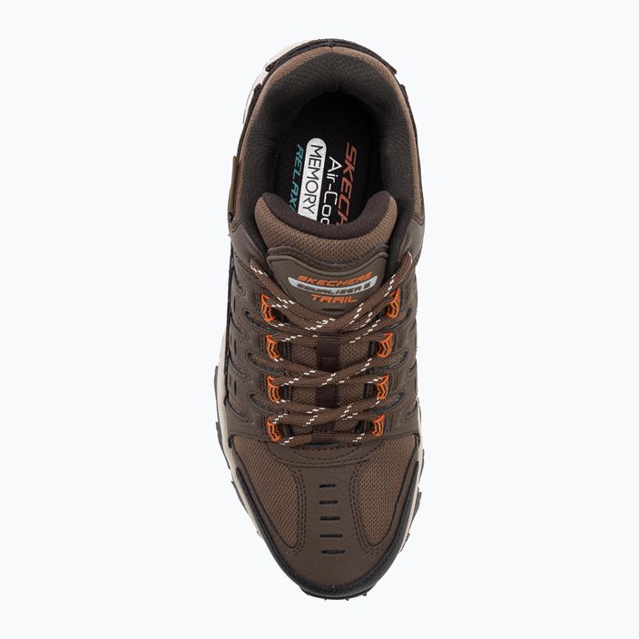 Pánská treková obuv SKECHERS Equalizer 5.0 Trail Solix brown/orange 6