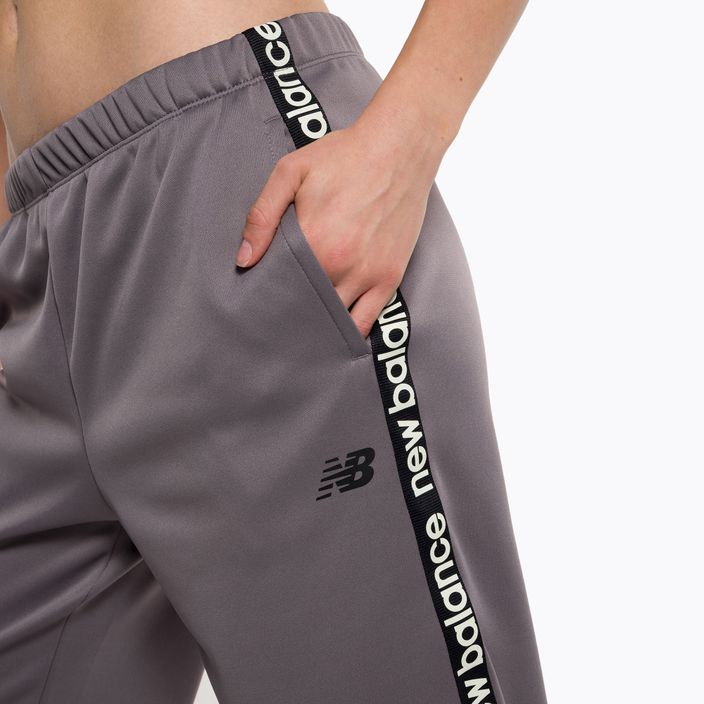 Dámské kalhoty New Balance Relentless Performance Fleece šedé NBWP13176 4