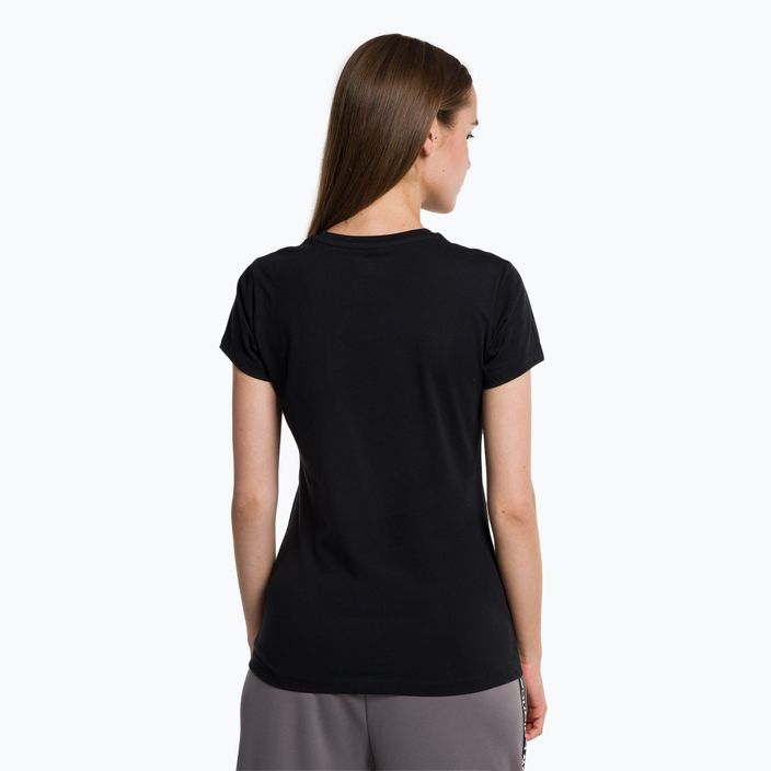 Dámské tričko New Balance Essentials Stacked Logo Co černé NBWT31546 3