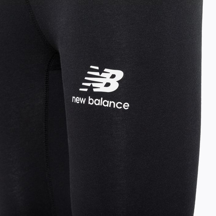 Dámské legíny New Balance Tight Essentials Stacked Logo Cotton černé NBWP31509 7