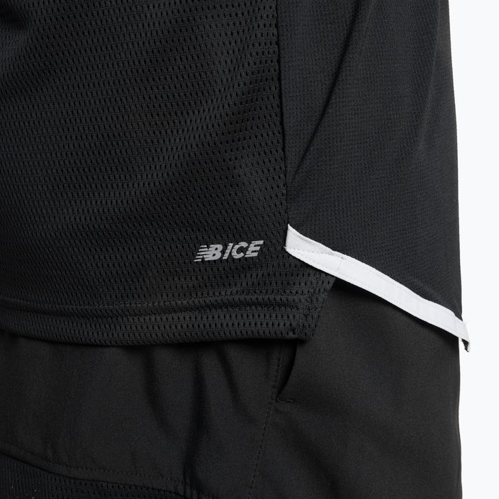Pánské běžecké tričko New Balance Top Accelerate Pacer černé MT31241BK 5