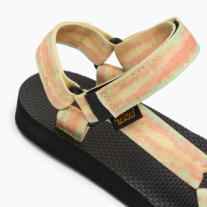 Dámské trekové sandály Teva Original Universal Tie-Dye sorbet yellow 8