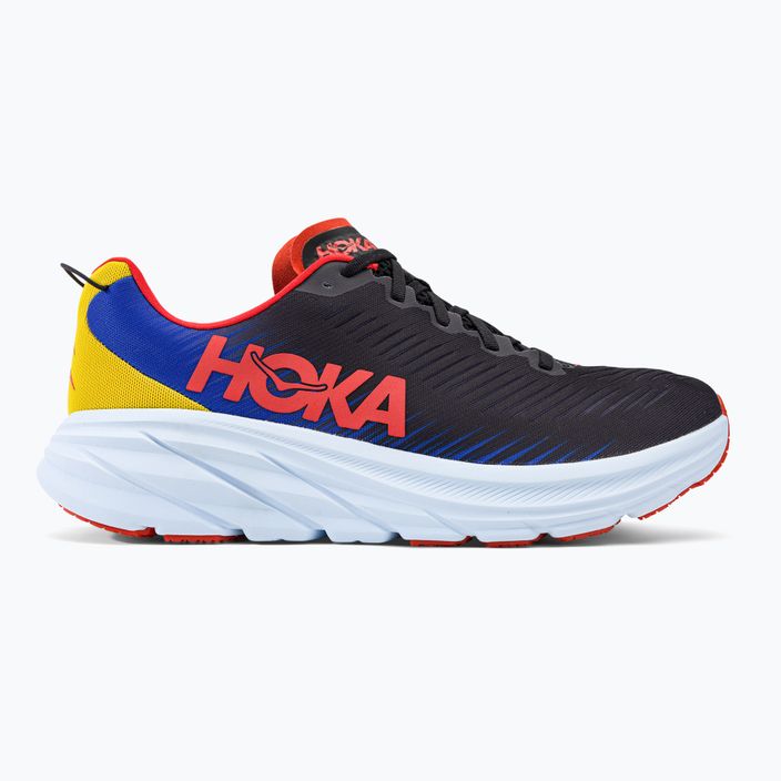 Pánská běžecká obuv HOKA Rincon 3 black-blue 1119395-BDGB 2