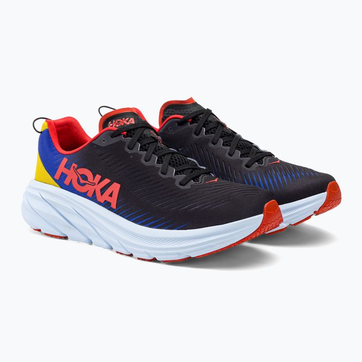 Pánská běžecká obuv HOKA Rincon 3 black-blue 1119395-BDGB 3