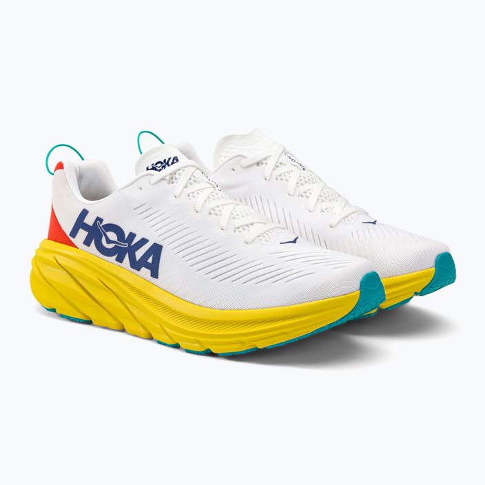 Pánské běžecké boty HOKA Rincon 3 white 1119395-WEGG 3