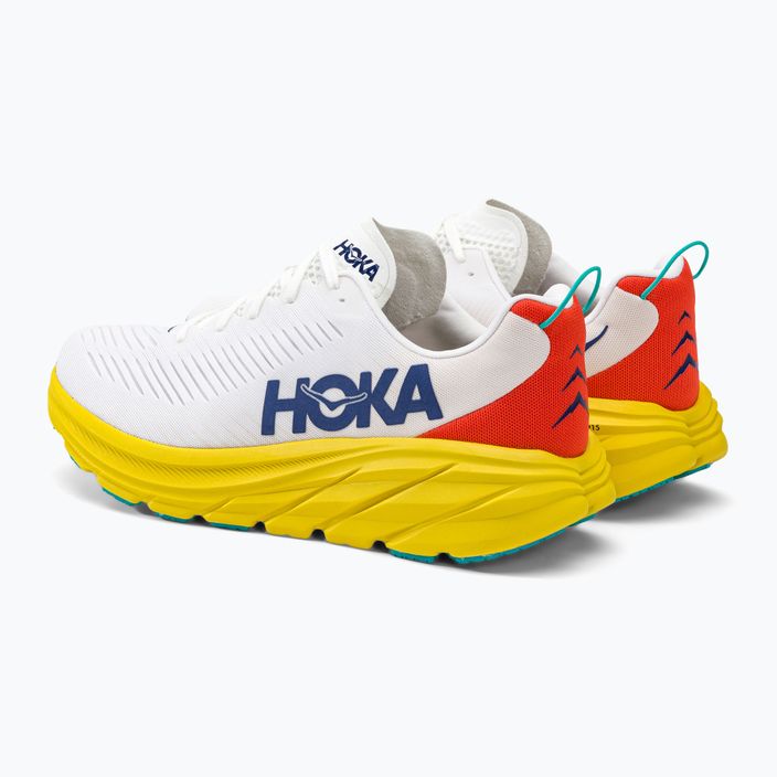 Pánské běžecké boty HOKA Rincon 3 white 1119395-WEGG 4