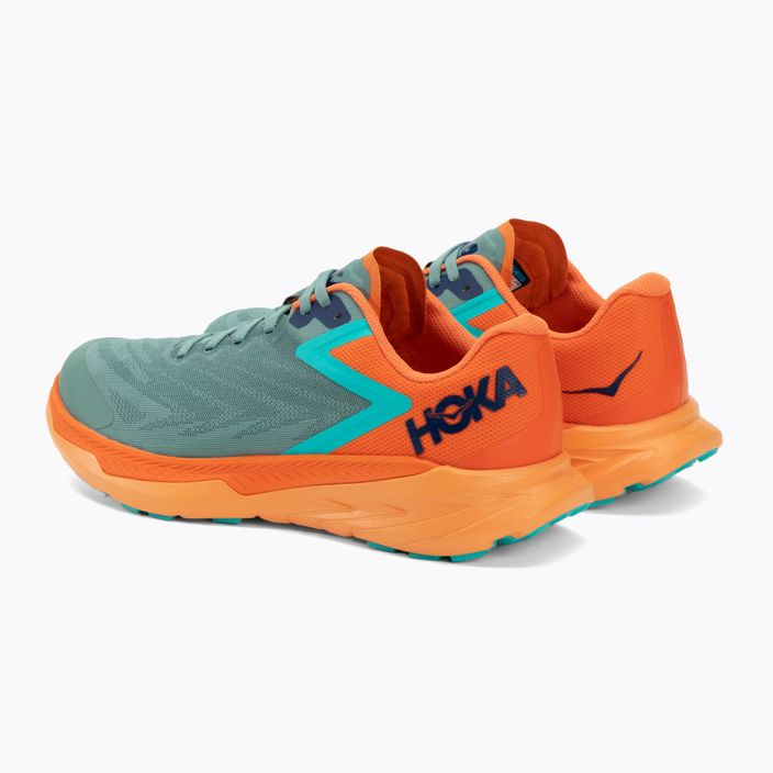 Pánská běžecká obuv HOKA Zinal trellis/vibrant orange 3